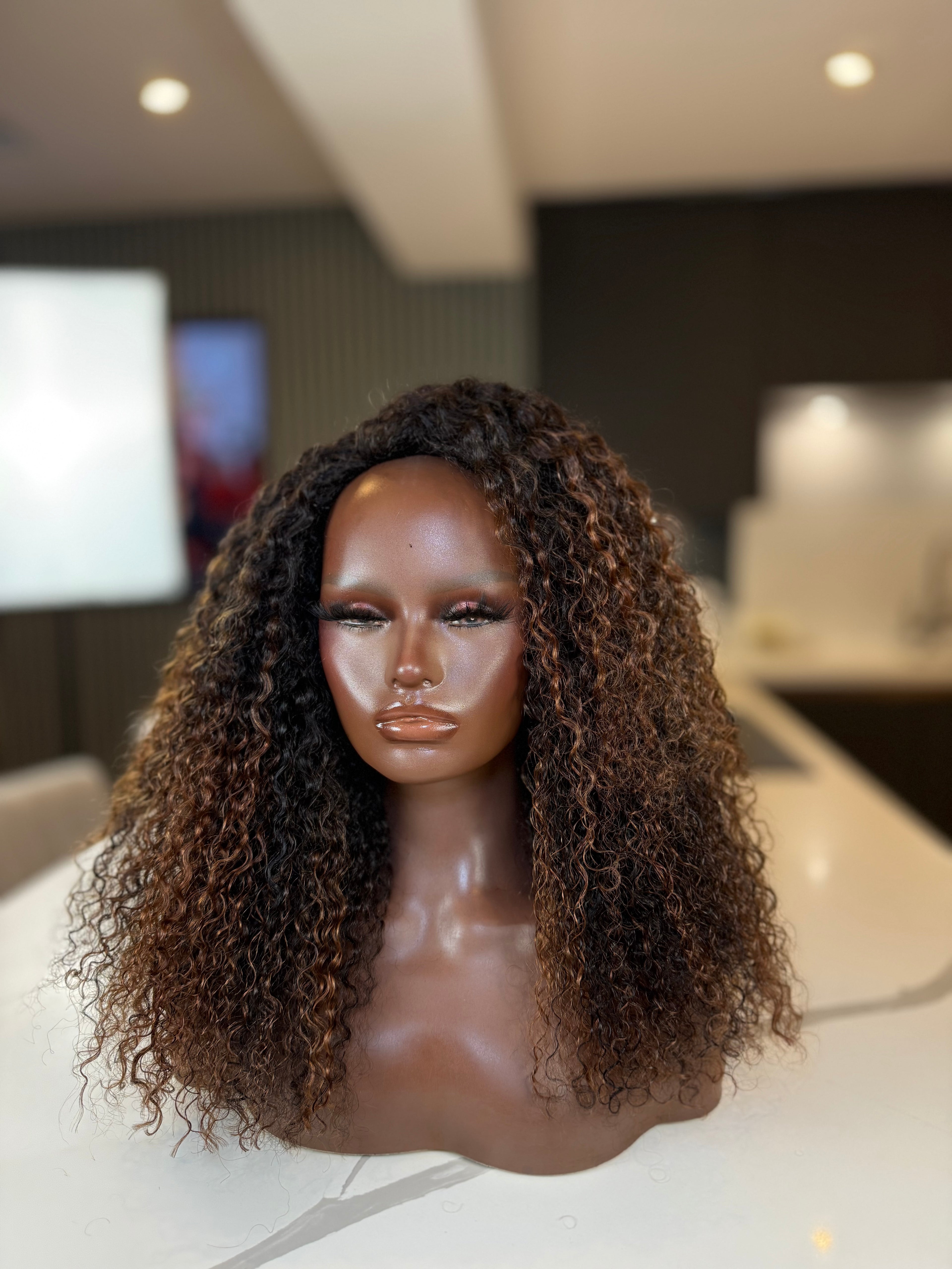 Sample Half/Flip Over Wig